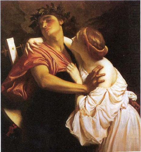 Lord Frederic Leighton Orpheus and Euridice china oil painting image